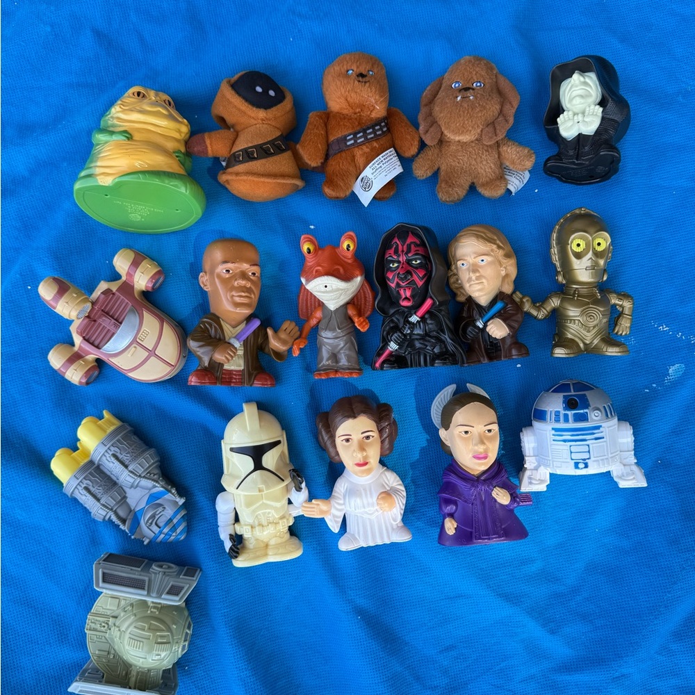 Star Wars Character Figurine Set - Vintage Burger King
